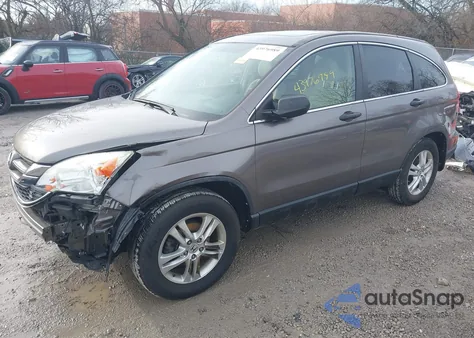 2010 Honda Cr-V Ex z USA, uszkodzony, nr VIN 5J6RE4H56AL067972